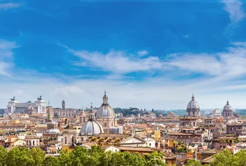 Fotobehang Panoramic view of Rome © Sergii Figurnyi