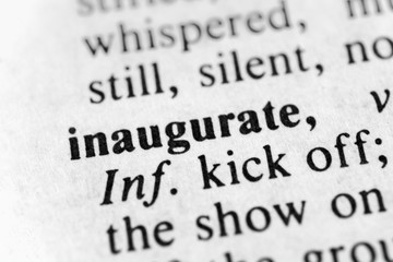 Fototapeta premium Inaugurate