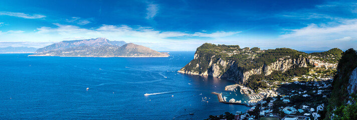 Obraz premium Capri island in Italy
