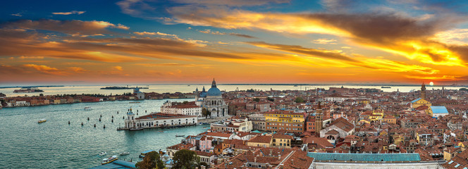 Aerial view of Venice