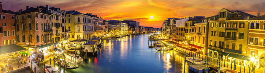 Fototapeta premium Canal Grande in Venice, Italy