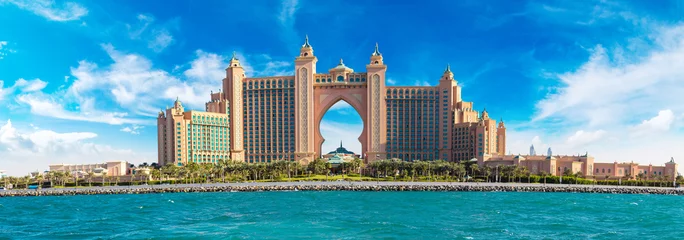 Crédence en verre imprimé Dubai Atlantis, l& 39 hôtel Palm à Dubaï