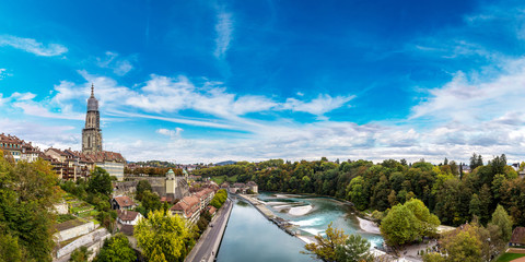 Bern and Berner Munster cathedral