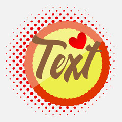 Retro Valentine Banner