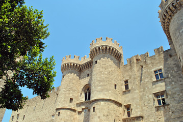 Burg in Rhodos Stadt