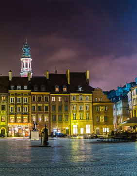 Fototapeta Old town sqare in Warsaw