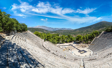 Epidaurus Amphitheater in Greece