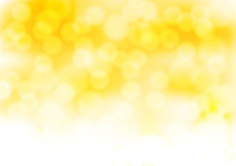 abstract golden background with blurry lights effects. vector