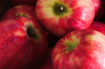 Apples in a basket

