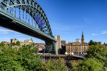 The Tyne Bridge (Newcastle upon Tyne, England): UK