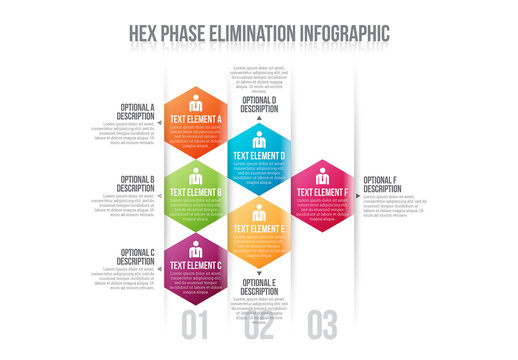 Hexagonal Tile Infographic 1