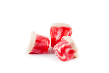 Colorful candy and marshmallows