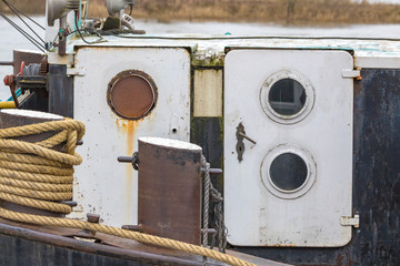 Doors of an old ship
