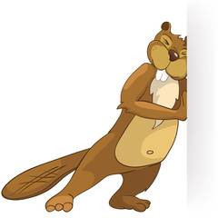 Cartoon Character Beaver
