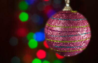 Obraz premium Christmas toy ball
