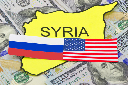 US and Russian adversaries Syrian soil