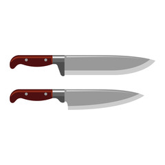 Kitchen knife vector