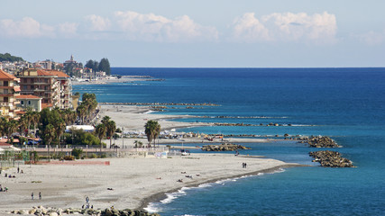 Il mare della Liguria di ponente