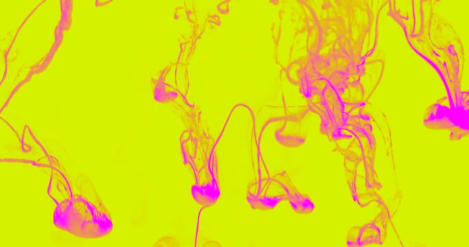 Colorful Ink Texture Background With Vivid Neon Colors. Fantastic texture for any modern abstract background.