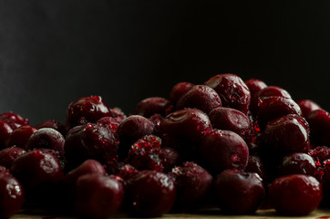 cherry. red. frost.