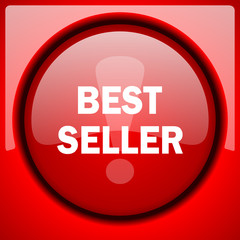 best seller red icon plastic glossy button