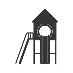 House of games with slider vector illustration