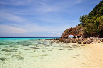 Koh Khai on the way to Lipe Island, Satun, Thailand