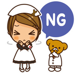 オンナノコ 看護師(クラシック) NG
