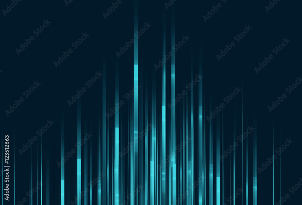 Poster blue geometric shape abstract technology background