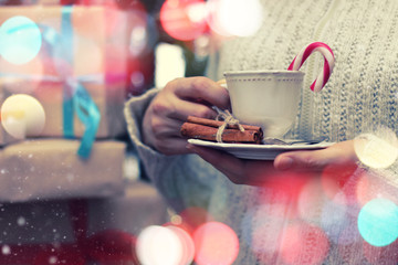 cup hand teddy bear gift