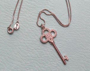 key of gold, jewelry