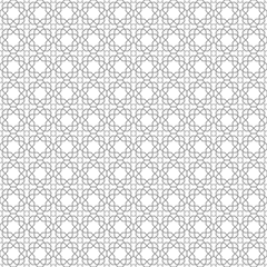 Seamless vector light pattern for your designs and backgrounds. Modern geometric ornament