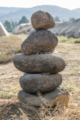 Stone Stacked
