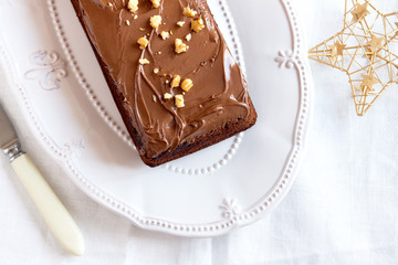 Chocolate Christmas cake