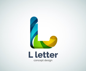 Fototapeta premium Letter L logo