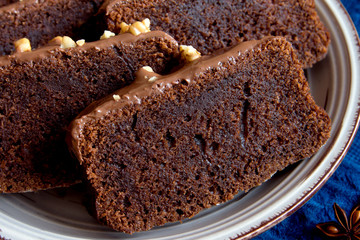 Chocolate Christmas cake