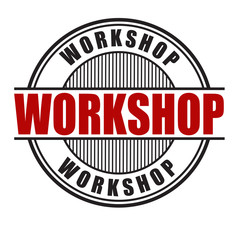Workshop sign or stamp