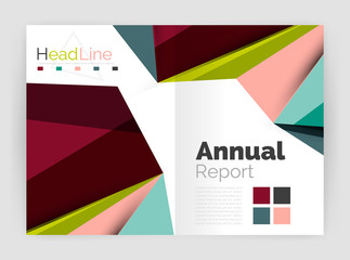 Low poly annual report