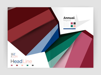 Vector triangle design abstract backgrounds