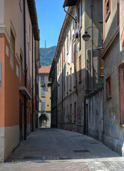 Fototapeta na wymiar Italian town street