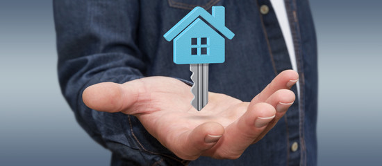 Businessman real estate