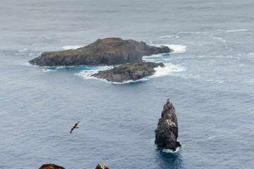 Orongo ruins at Easter Island