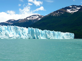 Ice wall.