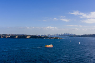 Obraz premium View overlooking Sydney from North Head