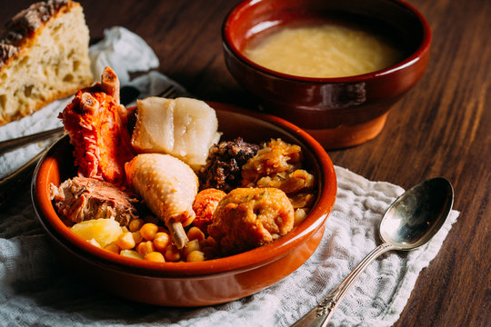 Typical spanish cocido