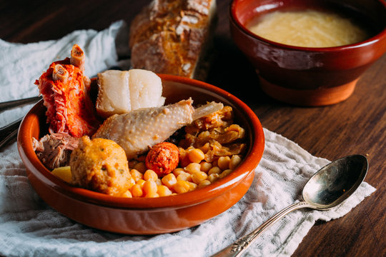 Typical spanish cocido