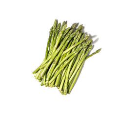 Asparagus isolated on white