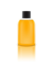 Bottle with liquid soap on white background,Vector illustration,Eps 10