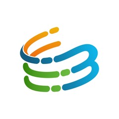 Obraz premium Letter B, Bio Technology