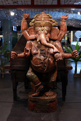 wood Ganesha